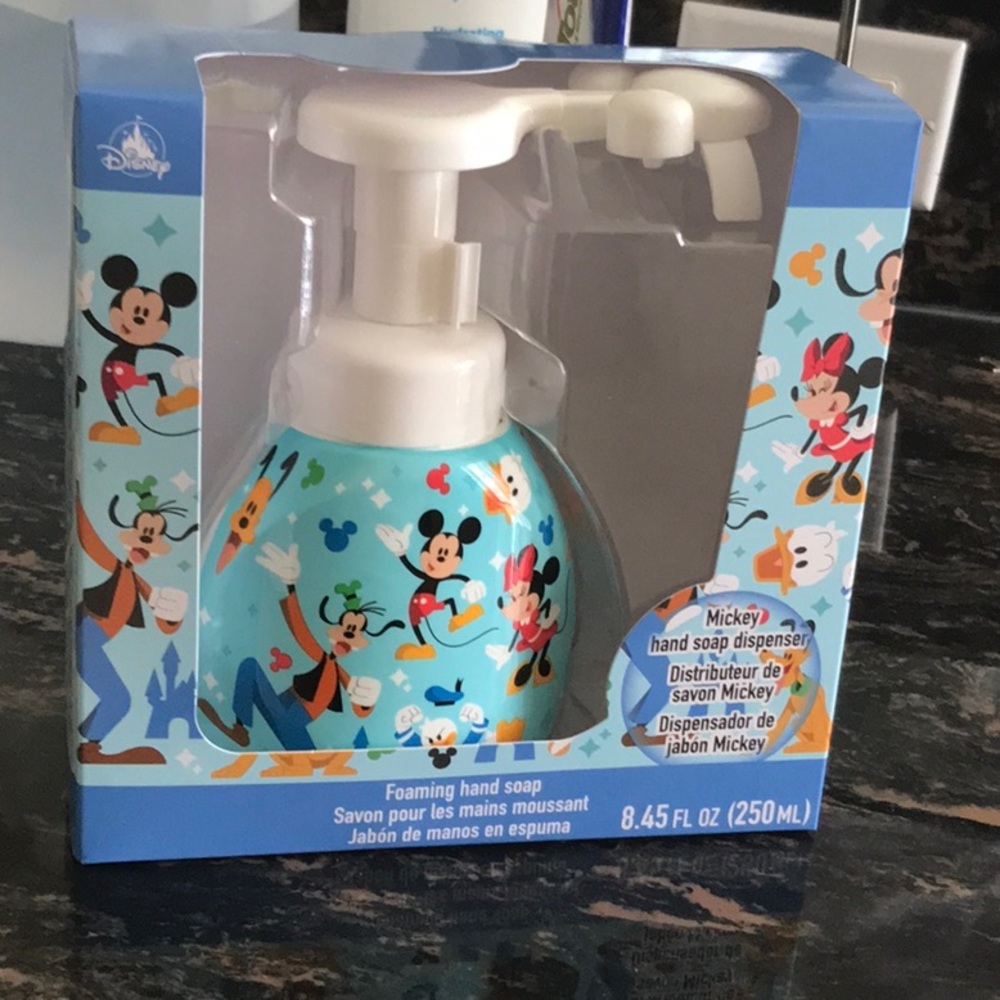 Foam soap Disney dispenser